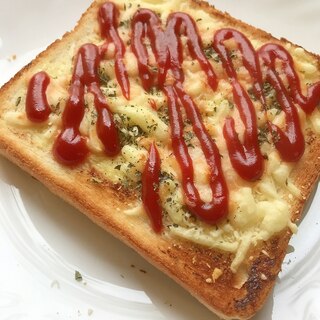 惣菜トースト●ケチャップ＆マヨネーズチーズトースト